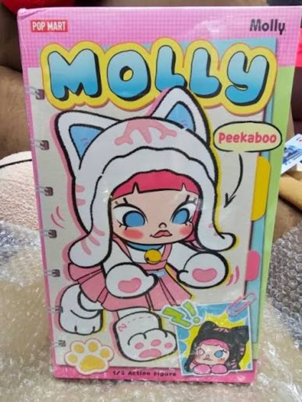 POP MART - Molly Peekaboo - 1/8 Action Figure - Sealed Case - Verified White